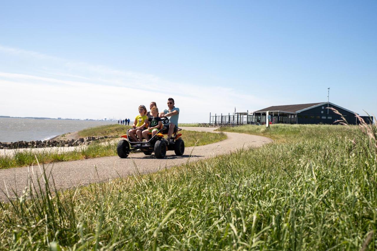 Luxe 5-Persoons Chalet Op Familiecamping Baarland Eksteriør billede